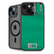 Saudi Arabia Soccer Flag iPhone 14 Plus Kickstand Case